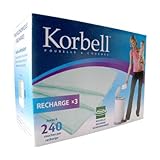 Korbell Nappy Disposal Bin Liners - Standard (16 Litre) - 3 Refills Value Pack