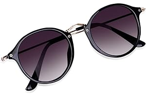 Liza Angel Round Sunglasses for Women Vintage Fashion Sunglasses With UV 400 Protection | Round Frame Eyewear