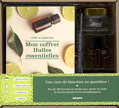 Download Mon coffret huiles essentielles : Un livre avec 100 formules pour diffuser du bien-être chez soi + un flacon roll-on en verre, un entonnoir et une pipette pour vos préparations Download Mon coffret huiles essentielles : Un livre avec 100 formules pour diffuser du bien-être chez soi + un flacon roll-on en verre, un entonnoir et une pipette pour vos préparations
