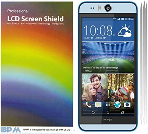 iBPM® 10 x HTC Desire Eye Screen Protector 10 pack plus free cloth
