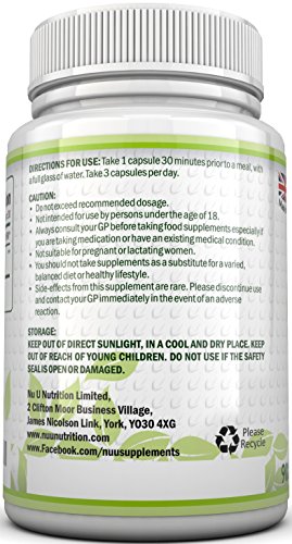 Green Coffee Bean Extract 90 Capsules by Nu U Nutrition - Image 5