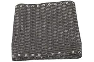 LIUMMRCY Recliner Replacement Cloth Universal Replacement Fabric Non-Gravity Chair Cloth, for Sun Lounger Breathable Durable Replacement Fabric Cover for Garden Sun Lounger Black