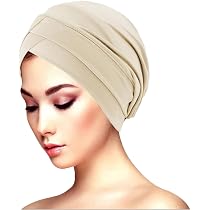 Turban En Polyester Doux Pour Femme - Bonnet Chimio, Nuit, Post-opératoire - Taille Unique élastique