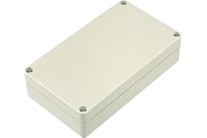 UXCELL Sourcingmap 158 x 90 x 40mm Electronic ABS Plastic DIY Junction Box Enclosure Case Beige