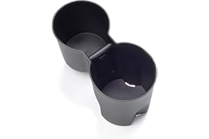 SMABEE Porte-gobelet antidérapant absorbant les chocs pour Peugeot 208 2008 e-2008 GT 2019-2024 Accessoires Boîte de rangement pour commande centrale