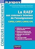 Image de La Raep aux concours internes de l'enseignement : CAPES, CAPET, CAPLP, CPE (Concours enseignement)