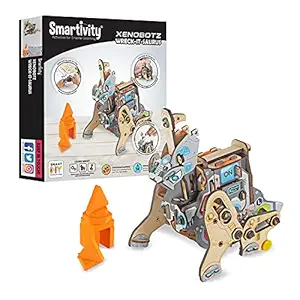 Smartivity Xenobotz Wreck It Saurus STEM DIY Toys, Educational & Construction based Activity Game for Kids 8 to 14, Gifts for Boys & Girls, Learn Science Engineering Project, Made in India
