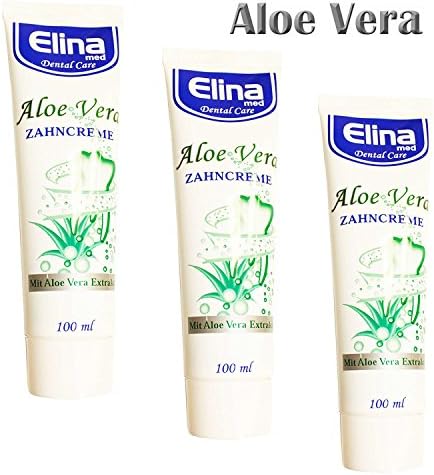 Elina Aloe Vera Toothpaste 100 ml ( x3 )
