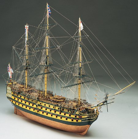 HMS VICTORY WOODEN MODEL SHIP KIT 1:200 500 MM LONG