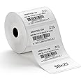 Everycom 2x1 inch (50x25mm) Direct Thermal Label Sticker Roll – 1000 Labels per Roll - Pack of 1 Roll