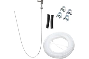 QOTSTEOS Kit de tubo de depósito de combustible para calefacción estacionaria, tubo de goma de goma para depósito de combustible Eberspacher, para sistemas de calefacción Webasto, para todos los