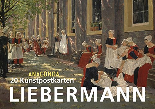 Preisvergleich Produktbild Postkartenbuch Max Liebermann