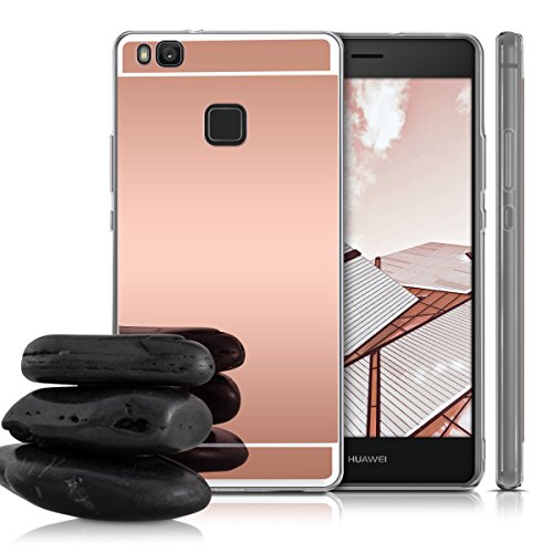kwmobile Funda para Huawei P9 Lite - Carcasa Protectora Trasera de TPU para m vil en Oro Rosa con Efecto Espejo reviews kwmobile Funda para Huawei P9 Lite - Carcasa Protectora Trasera de TPU para m vil en Oro Rosa con Efecto Espejo