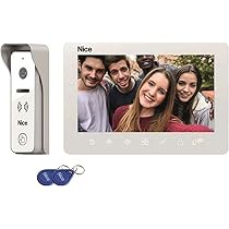 Sconosciuto Nice Home Mira 100 Kit INTERPHONE Video FILAIRE ECRAN ...