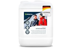 simprax® Textil impregnering – hållbar impregneringsspray för utomhus- och funktionella textilier – Gore-Tex
