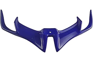 SETAUOO Motorcycle Winglet, Front Fairing Aerodynamic Winglets, Side Spoiler Dynamic Wing, Fixed Wind Wing, Motorcycle Decoration & Car Accessories