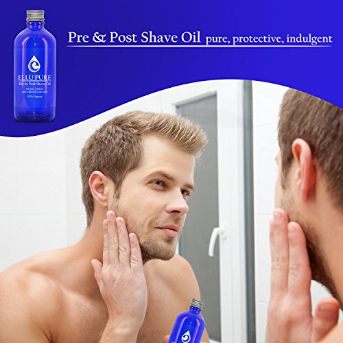Shave oil, Pre & Post Shave oil, Best Natural shaving oil for sensitive skin. - Image 3