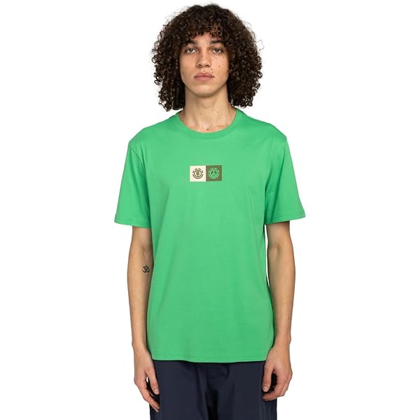 Element Skateboard Co. Maglietta Uomo In Cotone Biologico - Stampa Accattivante (Pacco Da 1) - 2