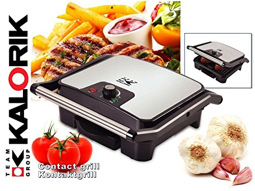 Preisvergleich Produktbild Efbe Schott TKG 1000 Cog Silber XL Panini Grill