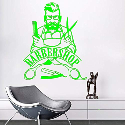 Preisvergleich Produktbild Friseure Bringen Schönheit Kunst Wandtattoos Vinyl Aufkleber Wandbild Für Schönheitssalon Friseur Dekoration Wohnzimmer ~ 1 84 * 102 cm