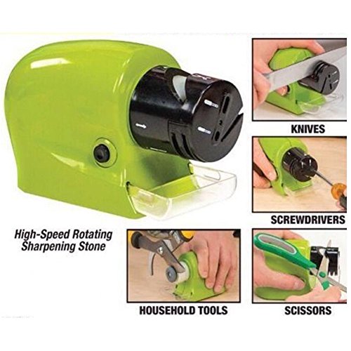 Hibote K¨¹chen motorisierte Messersch?rfer Messer Heim elektrische motorisierte Blades Werkzeug- Precision Power Sharpener