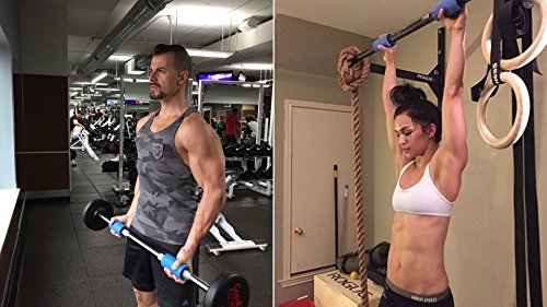 Fat Gripz Ultimate Hantelgriffe, Ø 5,7cm , blau, 854078001014 - 3