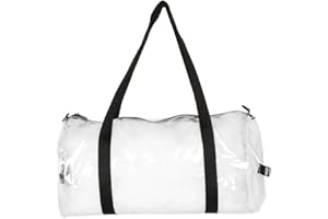 LOQI Sac de Voyage, 50 cm, 24.5 liters, Transparent
