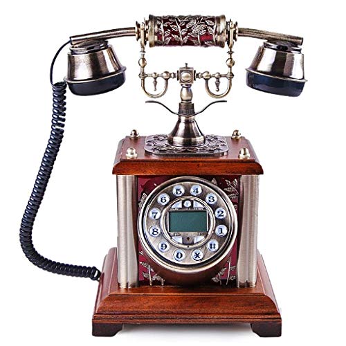 Preisvergleich Produktbild RMXMY Europäischen Stil Elegante antike Telefon Persönlichkeit kreative antike Festnetz Anrufer-ID Festnetz