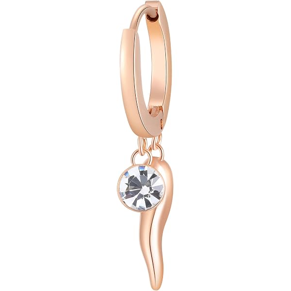 Brosway Orecchini Donna, Orecchini Pendenti in Acciaio e Cristalli con Simbolo Quadrifoglio | Collezione CHAKRA - BHKE183