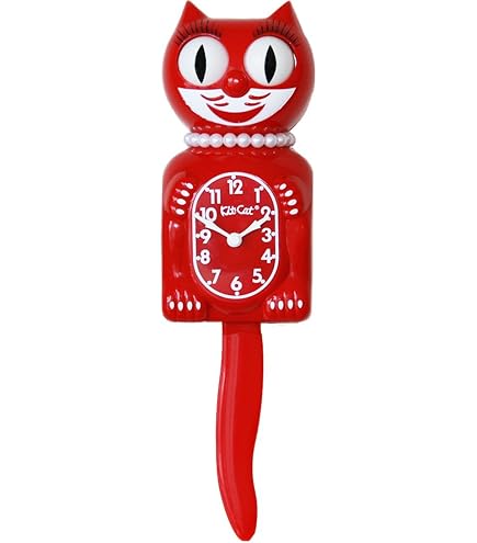 KIT CAT Klock Limited Edition - Satin Pink : Amazon.co.uk: Home