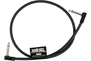 Ernie Ball Cavo patch Flex da 60 cm - Nero - Singolo