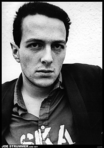 Joe Strummer June 1977 Music Poster 23.5x33