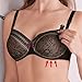 Anita Women's 5053 Soft Cup Nursing Bra, Black, 34E