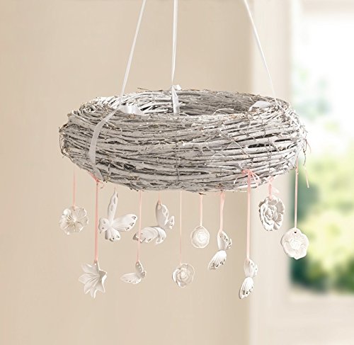 Schmetterling-Hänger „Weiß“, 5er Set - 4