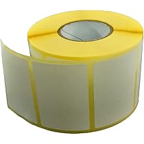 Rouleaux D'étiquettes Thermiques Autocollantes - 4 Rouleaux De 160 étiquettes, 12x40mm, Imperméables, Pour Imprimantes Thermiques, Organisation