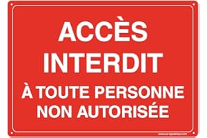 AUA SIGNALETIQUE 202114-AP-p-300x210 Mit Signal Schild, rot, 300 x 210 mm