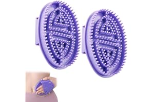 MATSIZEN 2 Piezas Cepillo de Masaje Meridiano Peine de Masaje de Relajación Corporal Peine de Masaje de Mano Cepillo Profesional de Meridiano Personalizado para Salón de Belleza for Full Body