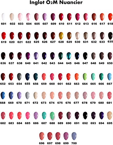 Inglot Halal o2m luftdurchlässiger Nagellack 652 - 4