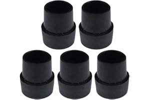 Fowybe 5/10 Piece Trampoline Foot Pad | Mute Rubber Foot Pad Accessories for Jumping Bed | Non-slip Mini Trampoline Part Base Pipe Legs Fittings