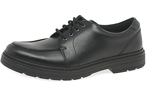 Clarks Loxham Pace Y Boys Senior School Shoes