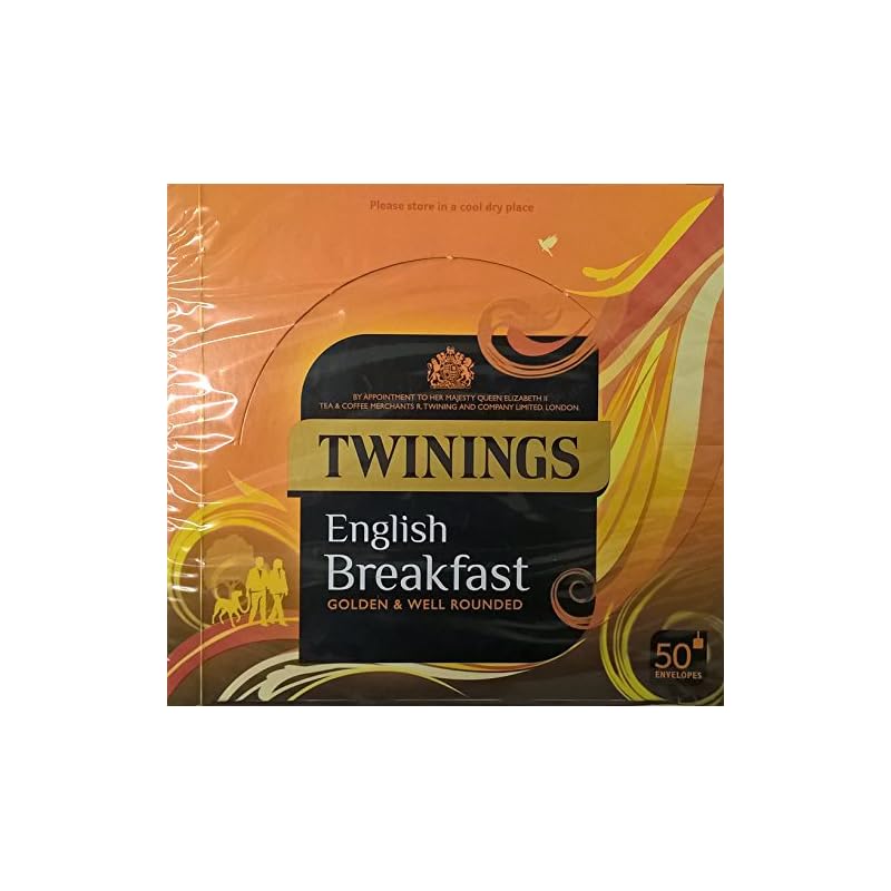 TwiningsEnglishBreakfastEnvelopesTeabags2x50s Tea Drinker