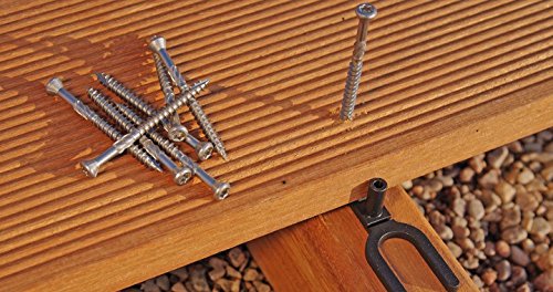 500 Profi – Terrassenschrauben Edelstahl 5x50mm für den Terrassenbau - 2