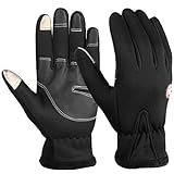 Vbiger Winterhandschuhe Fahrradhandschuhe Touchscreen Handschuhe Anti-Rutsch Fah
