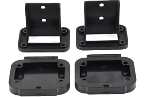 NIKJEBDF 50A For Anderson Plug Connector Flush Mount Bracket Panel Cover without Plug with Screw for Caravan, Ships, Yachts, Rvs, And Passenger Cars-2pcs