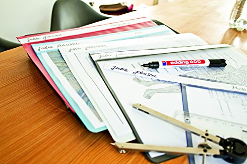 Edding Permanentmarker schwarz 400-01 - 6