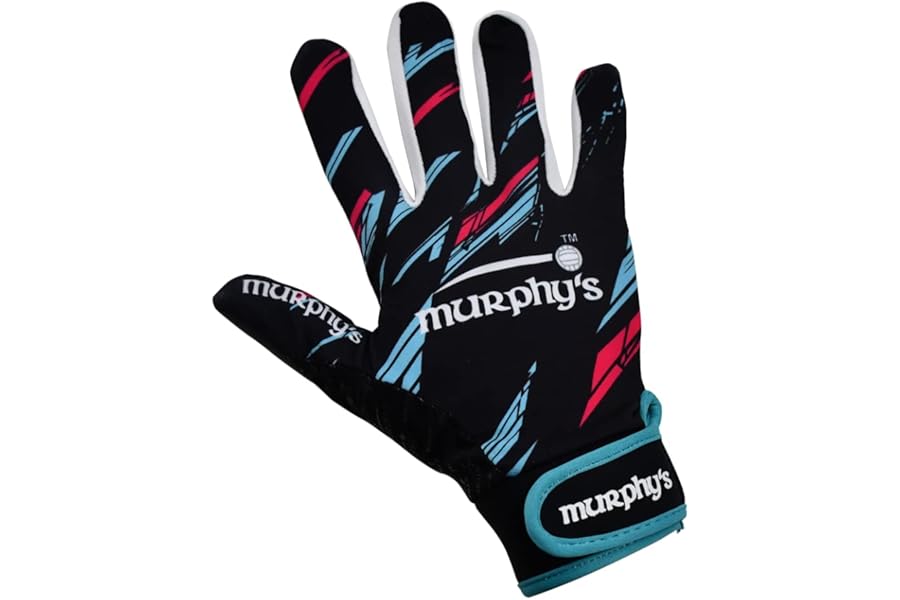 Murphy's Gaelic Gloves - Black Blue Pink - New 2023