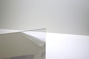 WOOTTON INDUSTRIES LIMITED Perspex Styrene Replacement for Photo Picture Frames Broken Glass - Clear Cast Acrylic [5x5, 1.2mm]