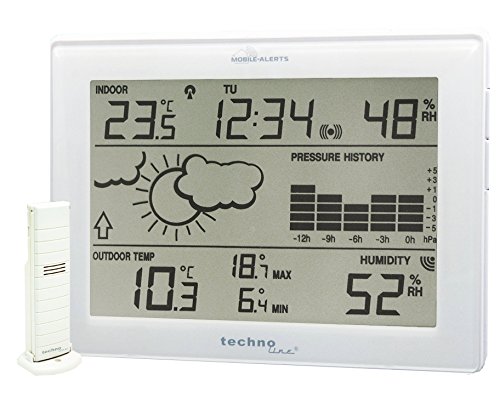 Technoline MA 10410 Wetterstation mit Anbindung zum MOBILE ALERTS Haus-Überwachungs-System - 2