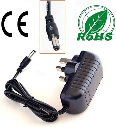 Volans 2 meter long lead UK plug Vtech Innotab Inotab Inno Tab Learning Tablet Mains 7.5V AC Power Adaptor Charger