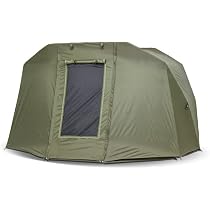 Produktbild von Lucx Caracal Angelzelt – Bivvy Für 1–2 Personen, Wasserdicht, 10.000 Mm, Mit Moskitonetz & Alu-Rahmen